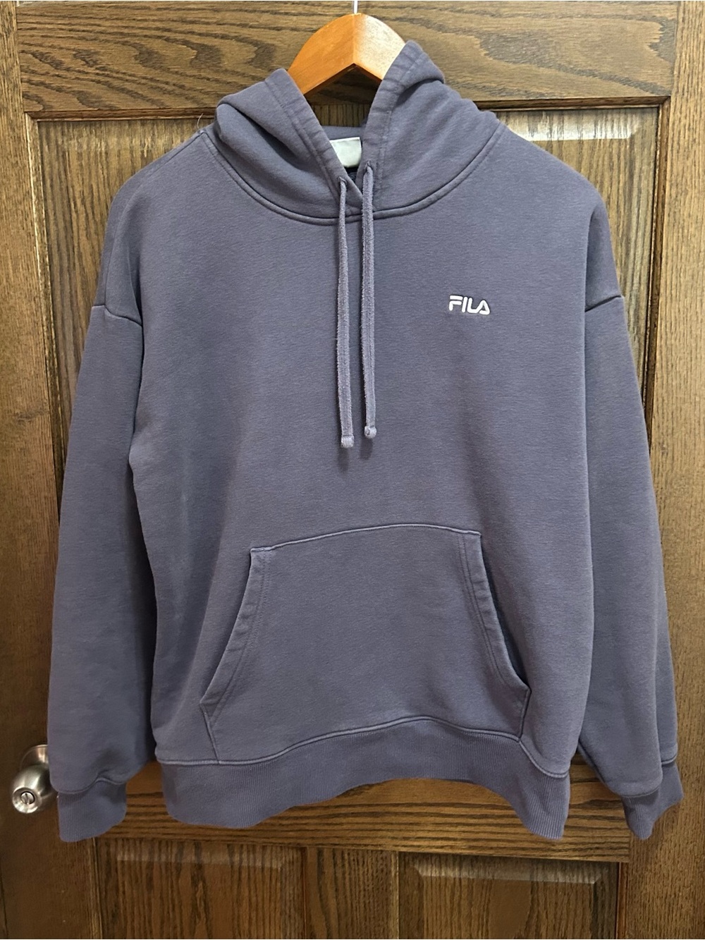 FILA Men's purple  Hoodie Sweatshirt